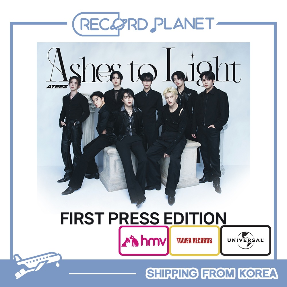 ONLINE特典+ ATEEZ - [Ashes to Light] First Press Edition 7,282円
