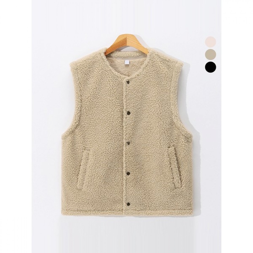 (黄水) 男女兼用ソフトフリースフリースベスト DRPV5153