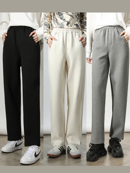 LIERKISS 新疆空気層カジュアルスウェットパンツ