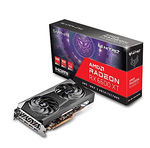 Sapphire NITRO* Radeon RX 6600 XT GAMING OC 8G グラフ