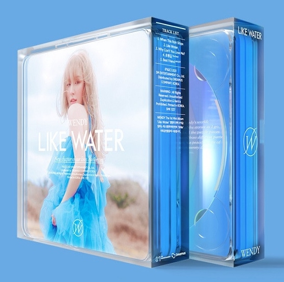 [未開封新品] Wendy Like Water Caseバージョン1集ミニソロWENDYレッドベルベット
