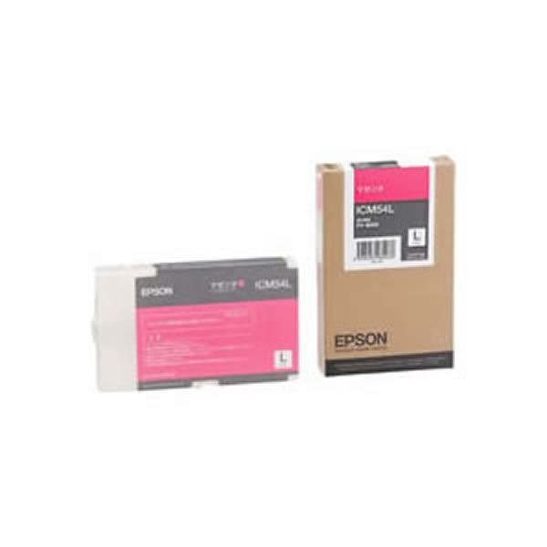 (純正品) EPSON エプソン インクカートリッジ/トナーカートリッジ (ICM54L M マゼンタ)