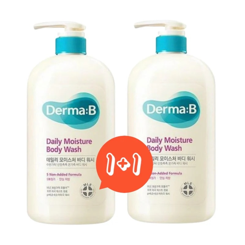 ダービー デイリーモイスチャー バディウォッシュ フレッシュピーチの香り 1+1
