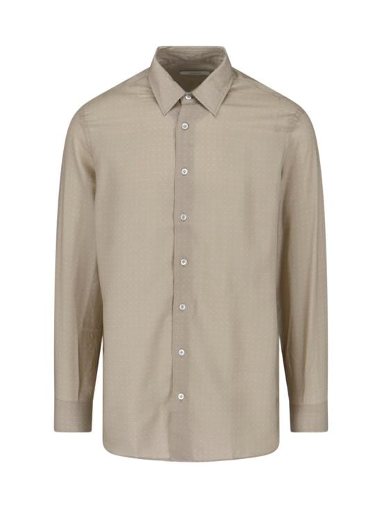 LARDINI Men Shirts CNNAVEN PAC2013 150 Beige