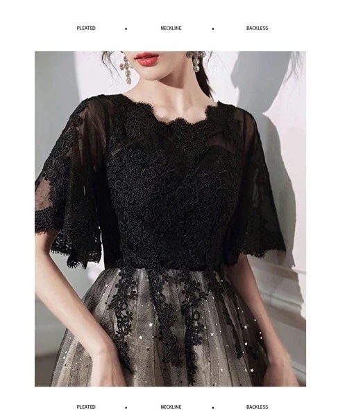 【急速出荷!】二次会 謝恩式 卒業式 袖あり ドレス ワンピース 着痩せ レース 披露宴 上品 可愛い 成人式 結婚式 パーティードレス 食事会ワンピースドレスドレス