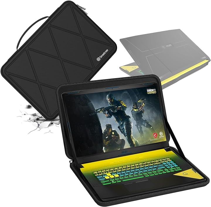 ハードEVA保護スリーブケース 17.3インチ MSI Crosshair 17/Pulse GL76 Katana( Black, For MSI 17.3インチ（M125-2))