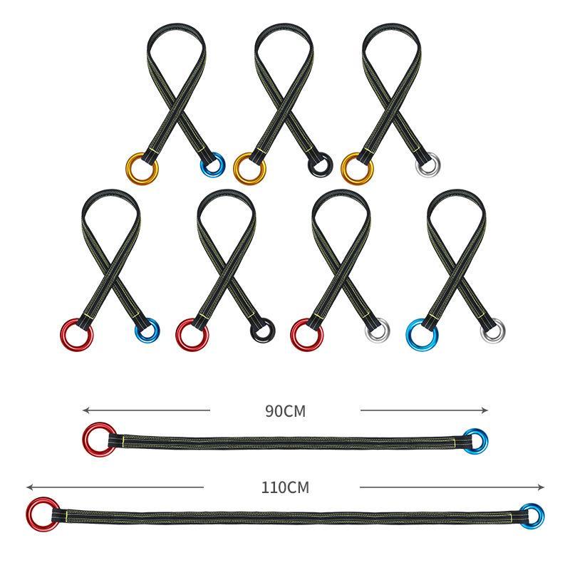 カンビウム ツリー アーボリスト フリクション セーバー アウトドア 探検 ハイキング ブラック 90cm