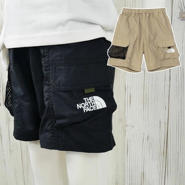 ザ・ノース・フェイス ショートパンツ キッズ ジュニア NBJ42433 アドベンチャーショート 短パン ハーフパンツ 半ズボン ハーパン 男の子 女の子 子供服 撥水 静電気ケア 紫外線ケア アウト