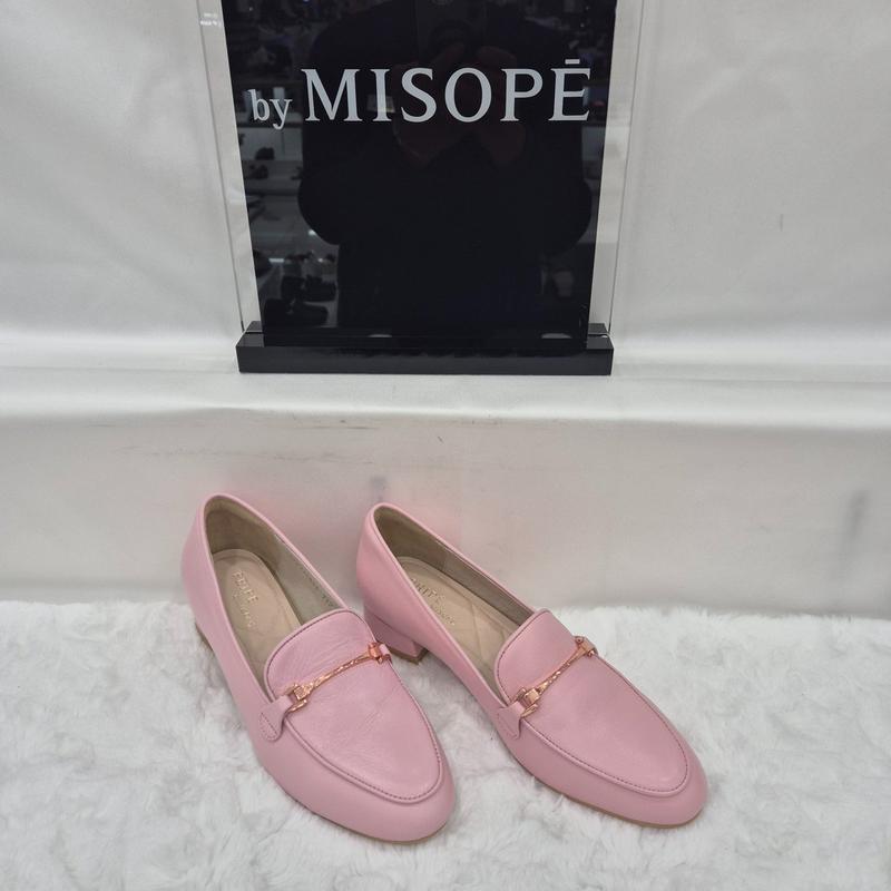 By 女性 シンプル装飾 クラシック ローファー 112HT419SS005 PINK 2 JJ