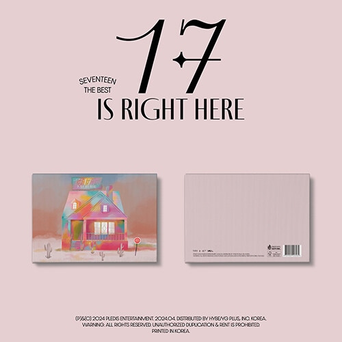 (CD)セブンティーン BEST ALBUM 17 IS RIGHT HERE Deluxe Ver デラックス_[未開封新品]