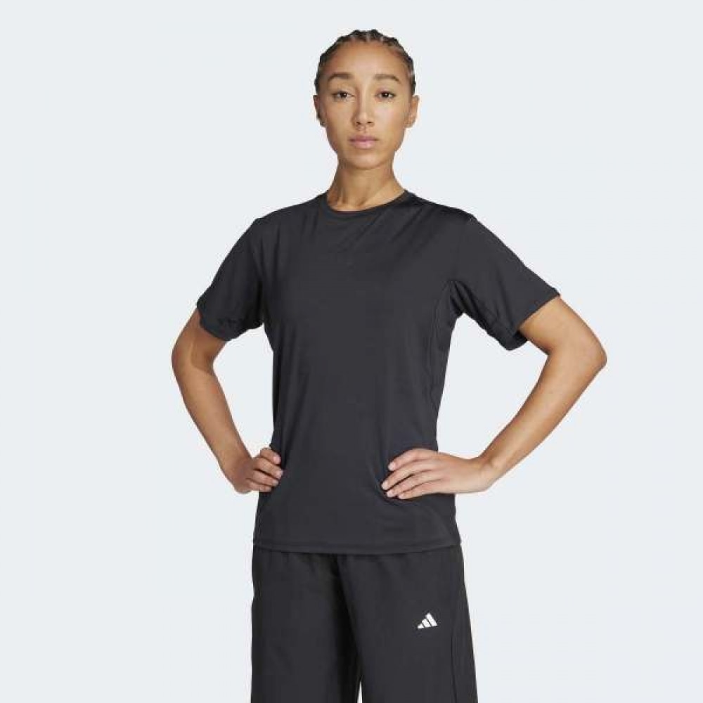 アディダス レディース クライマクール 機能性 半袖 Tシャツ ゴート ブラック