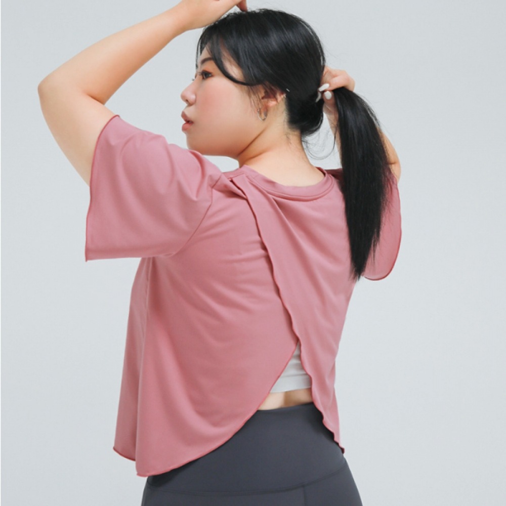 (JSTYLEのイーブレット) イーブレットニーダーリーバックスリットスパンTシャツ Jスタイル