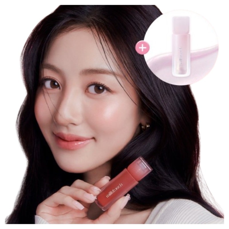 [25SS/NEW新作] (25年2月発売) (1+1)デューステインシアリップグロス 7color & デューステインシアオーロラグロス 3color #ドリズル光