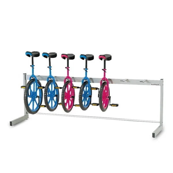 EKD118 一輪車ラック片面式7台掛 メーカー直送