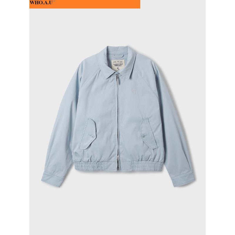 W.A.U Blouson Jacket(F)-LIGHT BLUE-WHJKF2231F