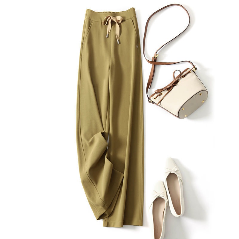 【人気上昇中】 5色展開 ファッション ボウタイ フェミニン カジュアルパンツ