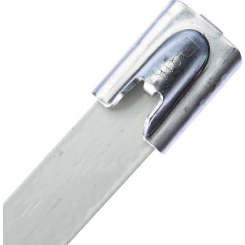 パンドウイット　フルコーティングステンレススチールバンド 白　MLTFC4HLP316WH (1袋50本)