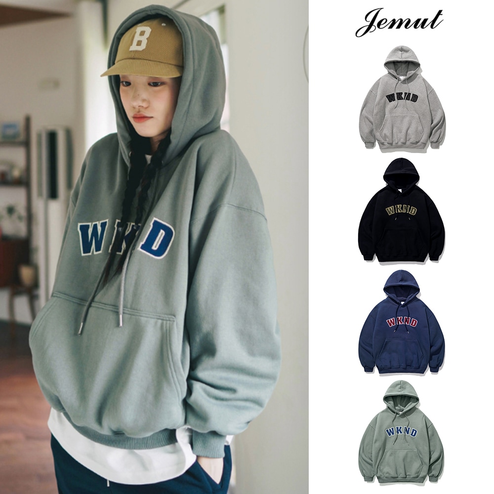 [JEMUT] Cord overfit fleece hood