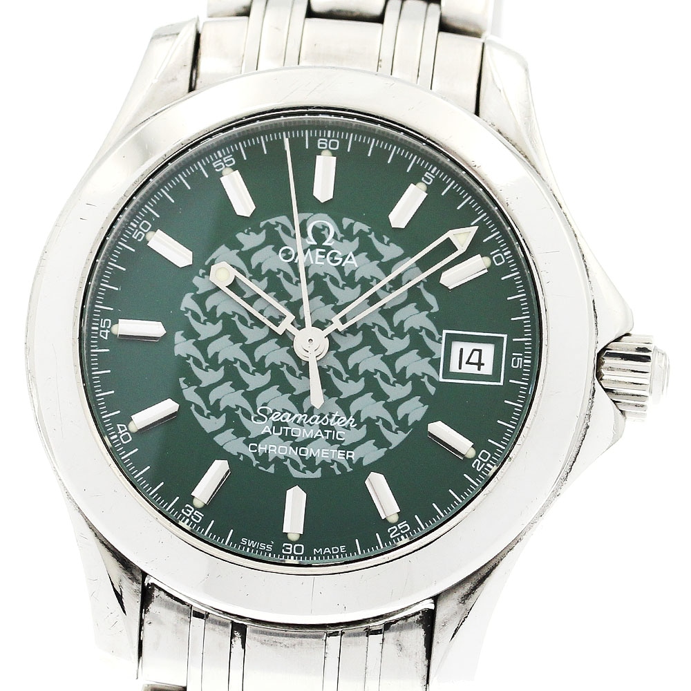 オメガ OMEGA 2506.70 シーマスター120 ジャックマイヨール1998 デイト 自動巻き メンズ _883125【中古】