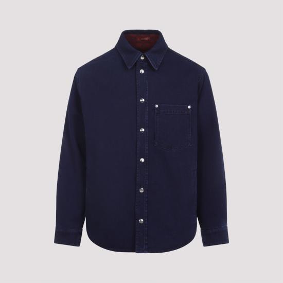 GUCCI Men Long Tops 835282 XDDB6 4447 BLUE MIX