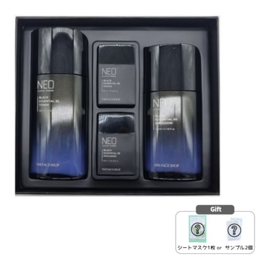 ネオクラシック オムM ブラックエッセンシャル80 2点セット