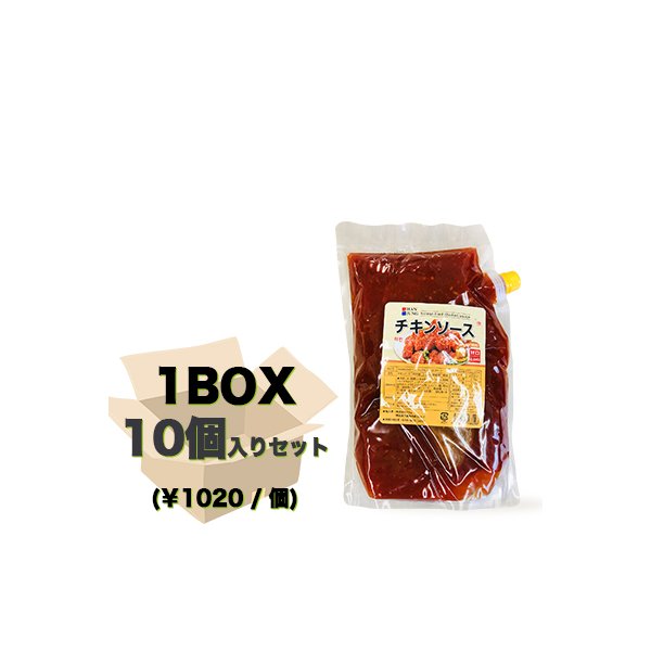 HANJUNGヤンニョムチキンソース 2.1kg(甘口)(1BOX 10個入りセット)