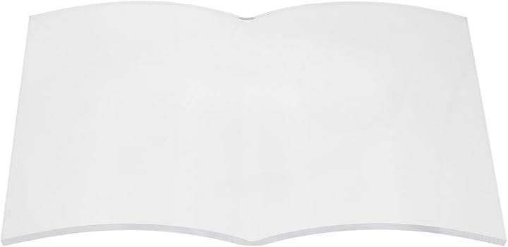 ブックストッパー 本ピタッと アクリル ブックウェイト 文鎮 参考書 レシピ本 防汚 透明(クリア, (Lサイズ:304x228))