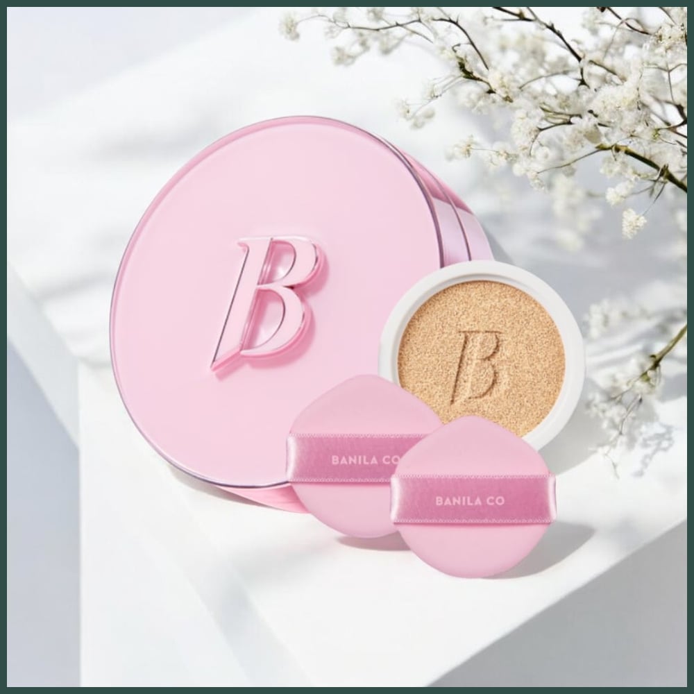 [バニラコ]BANILACOカバーリシャスアルティメットホワイトクッション21Roseピンクエディション[SPF38/PA++] 本品1+リフィル1+パフ2