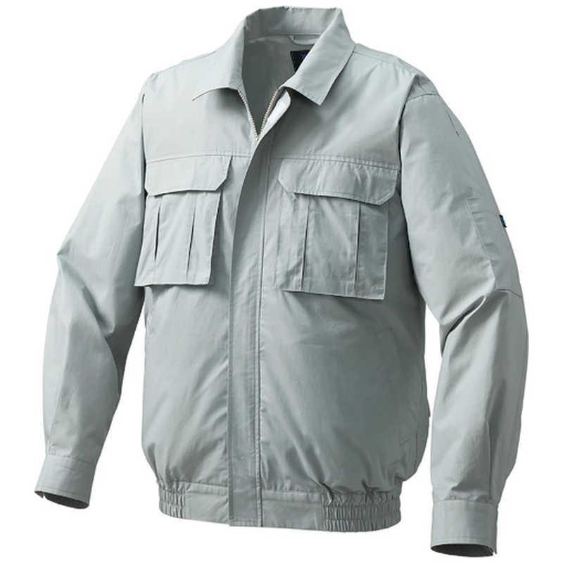 空調服　綿薄手脇下マチ付き ウェアのみ モスグリーン 4L　KU91900C07S6