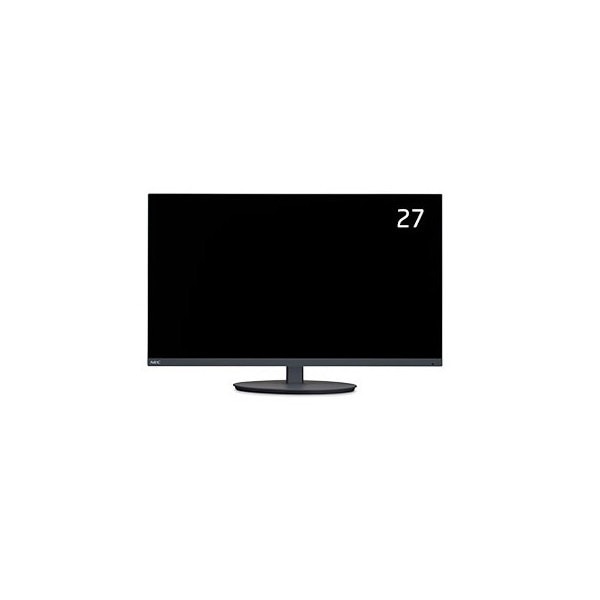 LCD-E274FL-BK 27型3辺狭額縁VAワイド液晶ディスプレイ（黒色）