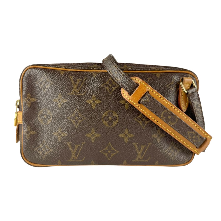ルイ ヴィトン LOUIS VUITTON ショルダーバッグ モノグラム ポシェット マルリー バンドリエール モノグラムキャンバス ブラウン レディース M51828 z9623
