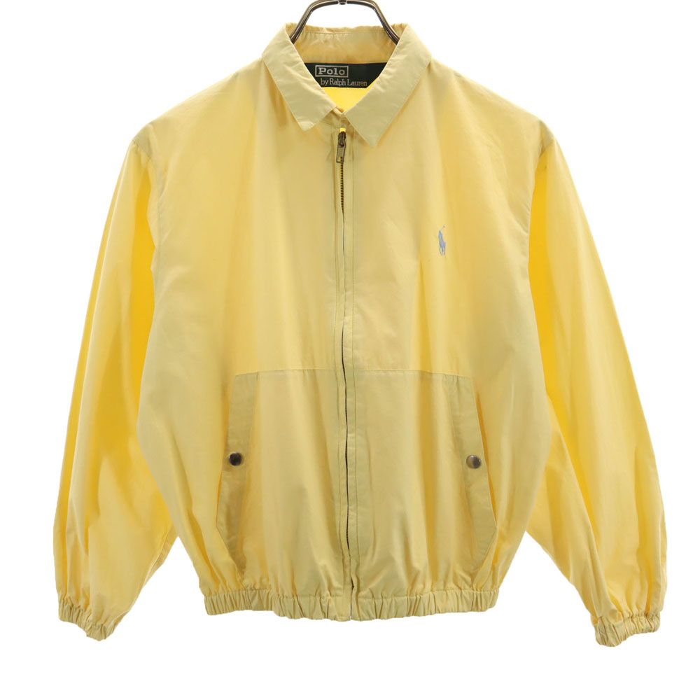 ポロバイラルフローレン 80s 緑タグ ヴィンテージ ボーイズ ブルゾン 150 イエロー Polo by Ralph Lauren キッズ