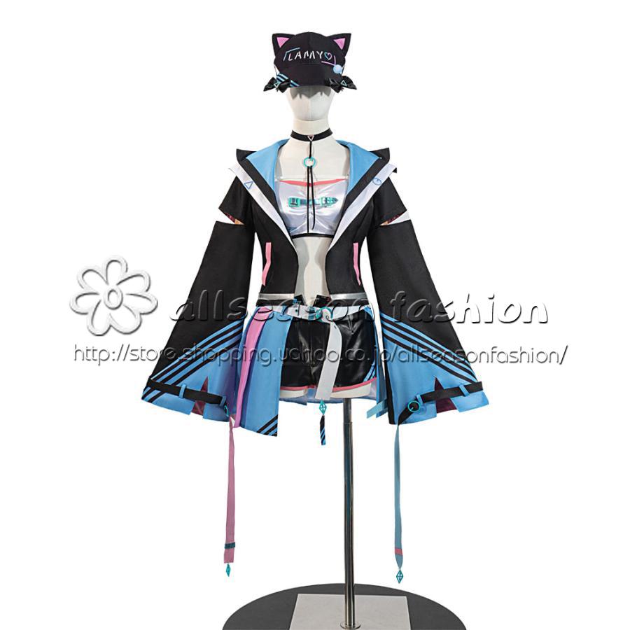 バーチャルYouTuber　VTuber　雪花ラミィ　サイバー衣装　コスプレ衣装