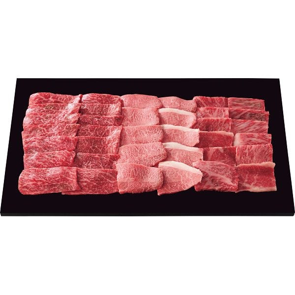 銀座吉澤 松阪牛 ロース/カタ（ウデ）/モモ 焼肉用（計600g）