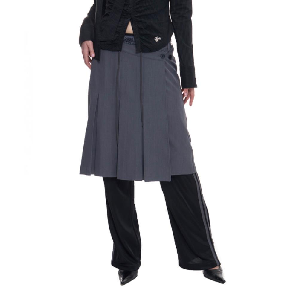 2000Archives DEPP SKIRT PANTS CHARCOALBLACK 2A25D1PT02BK