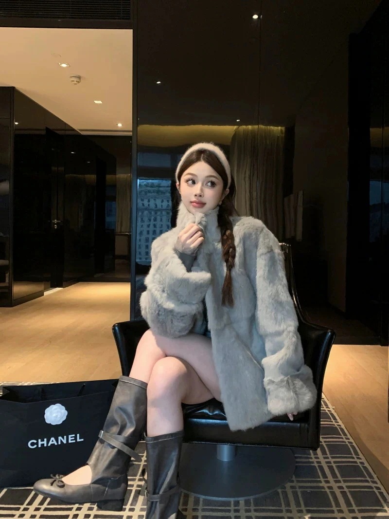 新入荷ファーコート レディース 冬 エコファー フェイクファー ジャケット アウター ラビットファー風 コート 暖かい 防寒 ふわふわ もこもこ 厚手 オーバーサイズ ゆったり 高級感 韓国 ファッシ