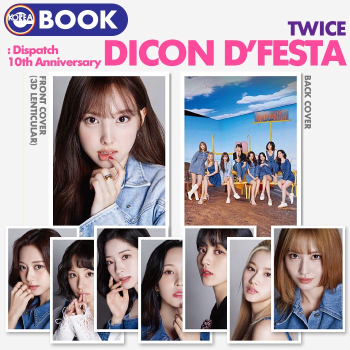[即日] [ 韓国版 / TWICE DICON D’FESTA : Dispatch 10th Anniversary ] フォトブック PHOTOBOOK 公式グッズ 【キャンセル不可】