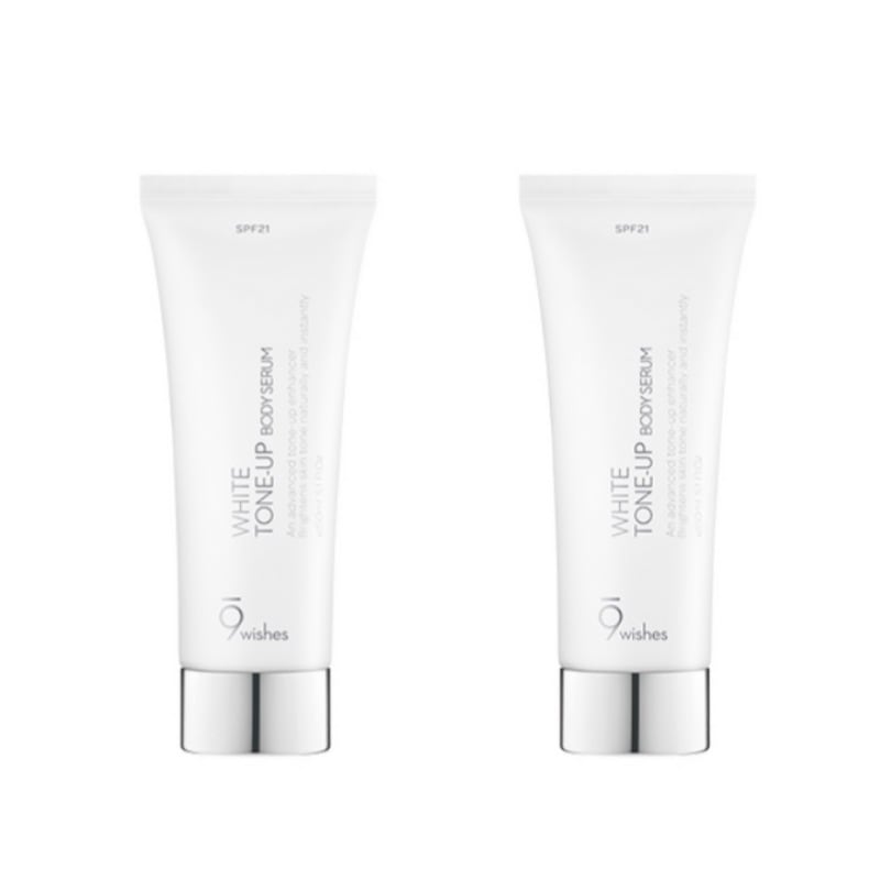 【大人気】(2個1セット/単品購入可能) ホワイト トーンアップ ボディ セラム(SPF21) 80ml+80ml
