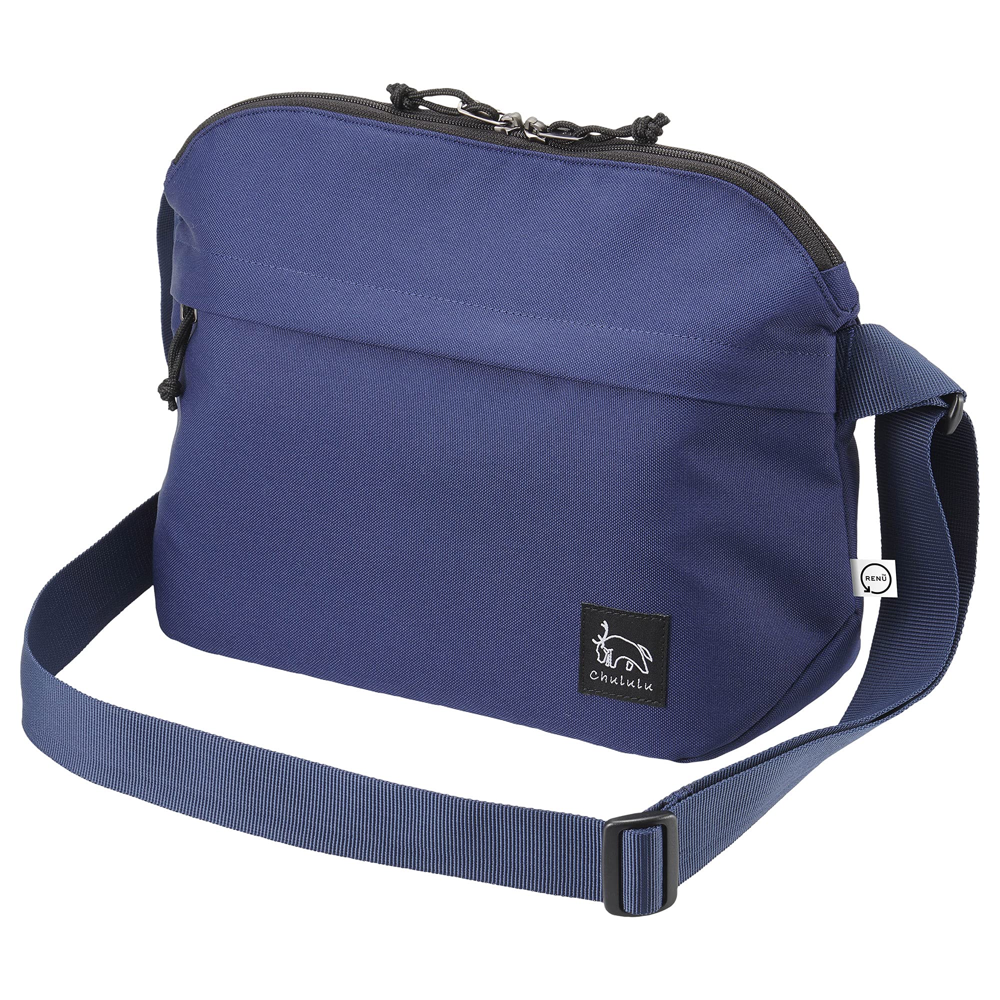 ハクバ HAKUBA カメラバッグ Chululu(チュルル) レニュー ショルダーバッグ Mサイズ ネイビー リサイクル素材のサスティナブルなバッグ AMZSCH-RESBMNV 497718700