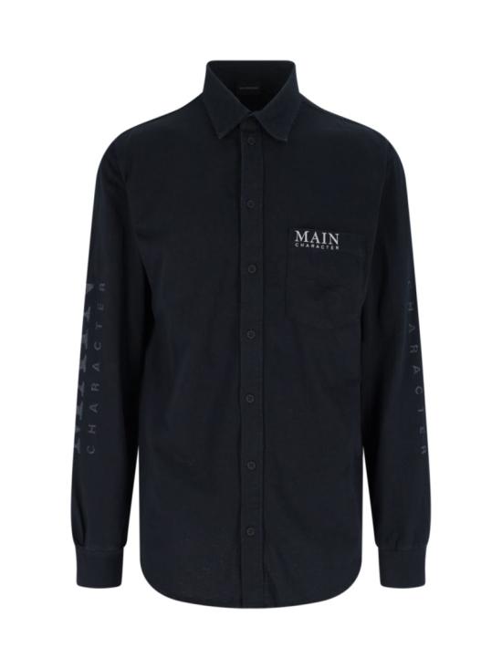 BALENCIAGA Men Shirts 850260 TTVB91083 Black