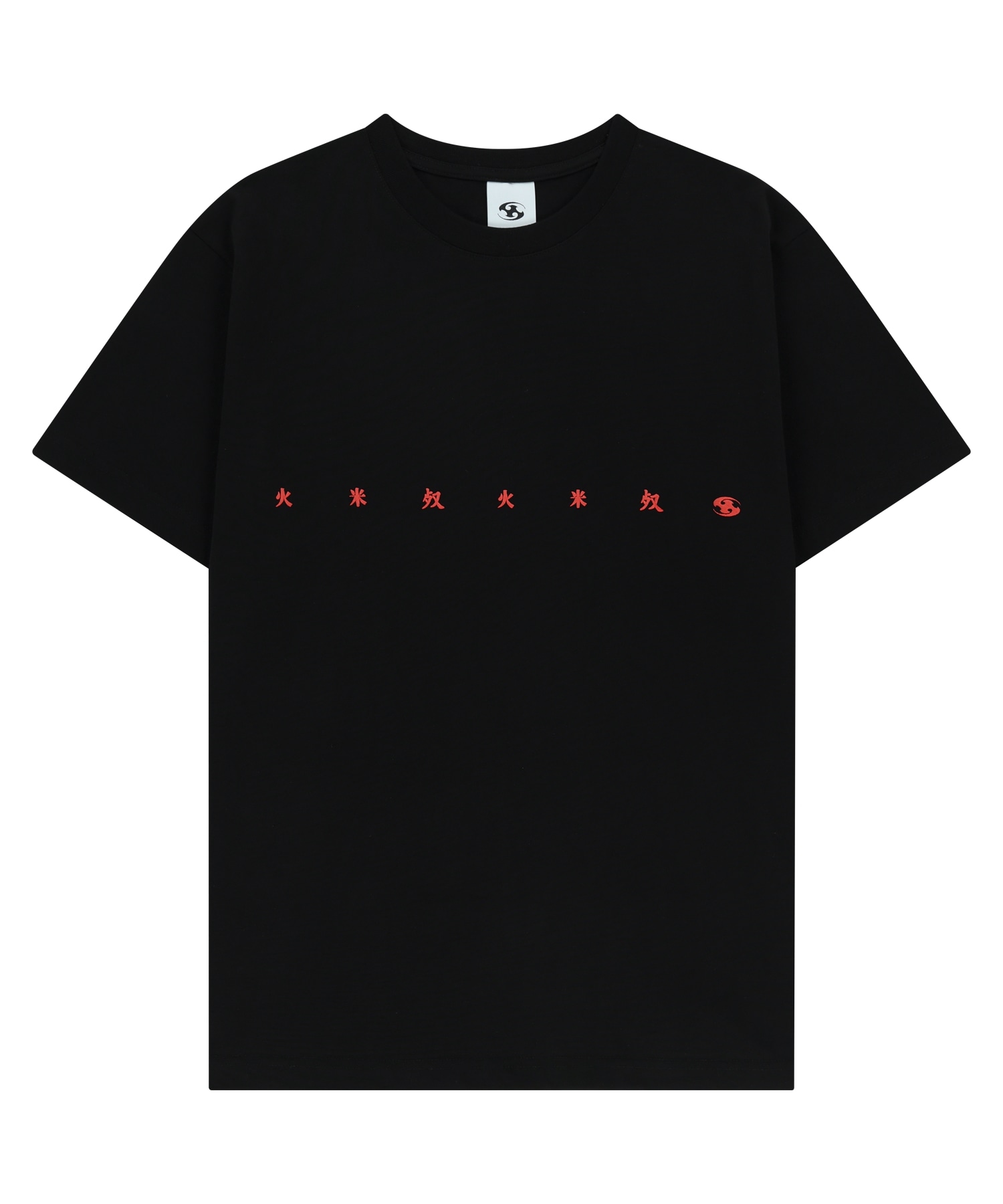 【SANSANGEAR】 CHAN T-SHIRT : BLACK
