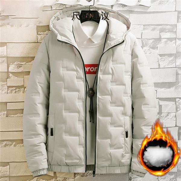 新作 トレンド 中綿ジャケット メンズ ダウンジャケット フード付き ジップアップ 軽量 アウター 体型カバー 軽量 通勤 通学 暖かい 保温 秋服 冬物