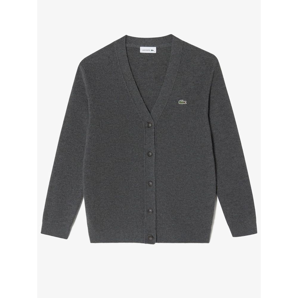LACOSTE 女性用防水 Vネックカーディガン AF199E-54N 050 Q2NAF199E-54N050