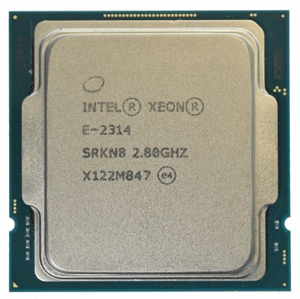 Intel Xeon E-2314 2.8GHz 8MB 65W LGA1200 DDR4-3200