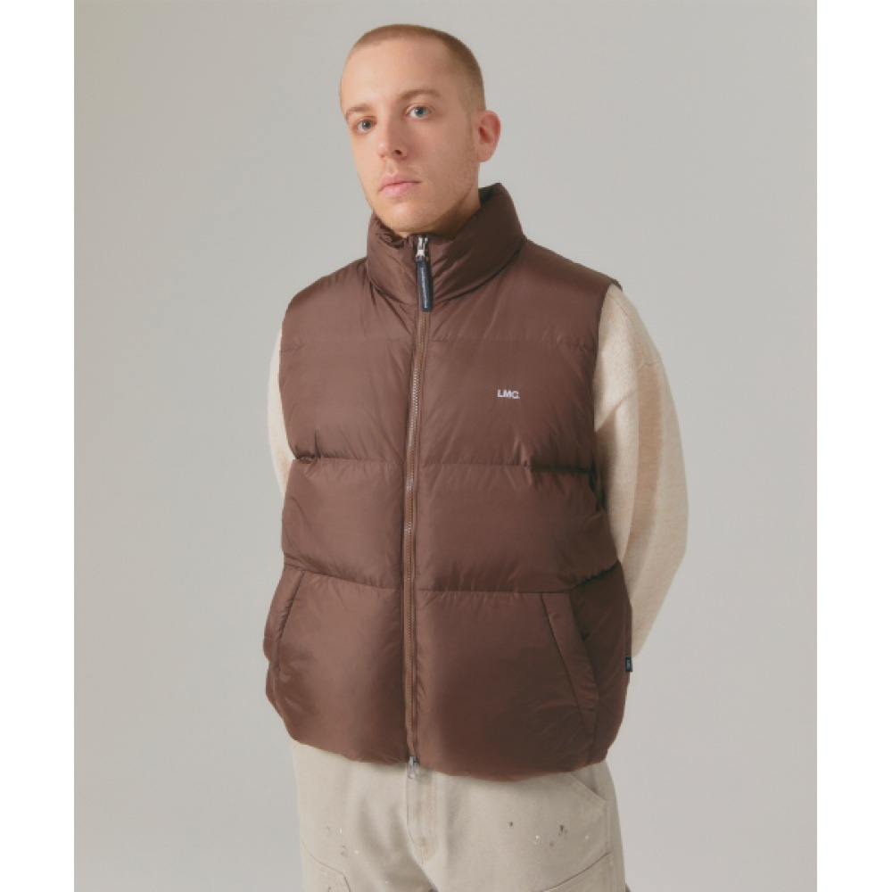 LMC OG パファーダックダウンベストブラウン