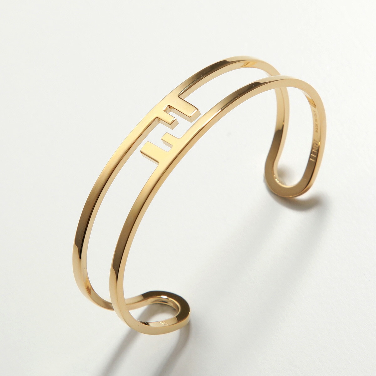 FENDI フェンディ バングル 8AH326 B08 レディース オーロック ブレスレット FFロゴ アクセサリー F0CFK