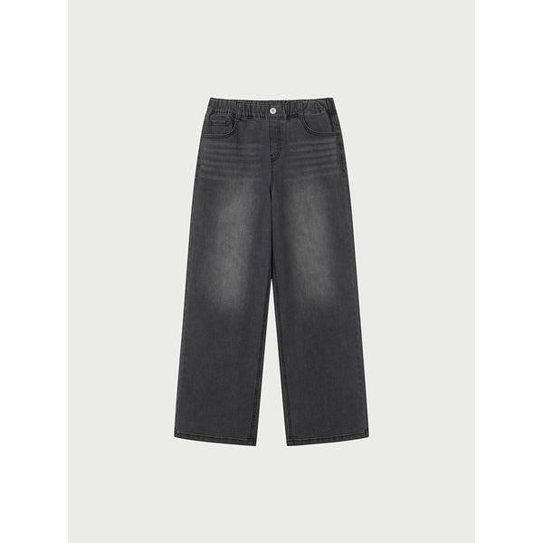 ティーンズフルバンディングセミワイドデニムパンツ165 14560 055 201 10 _P415301202