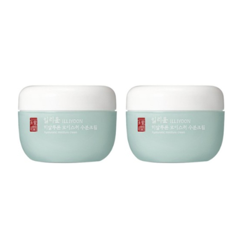 ヒアルロン モイスチャー 水分 クリーム 100ml*2ea (鎮静/弾力/保湿/栄養/活力/光彩/しわ防止)