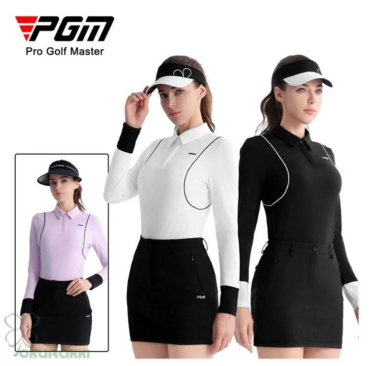 ゴルフ 長袖ポロシャツ ゴルフウェア シャツ レディース ポロシャツ 春夏 新作モデル2501gfnls15 9,206円