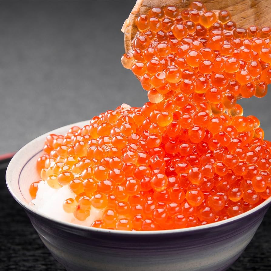 いくら醤油漬け 1kg(250g4パック) 【紅鮭】